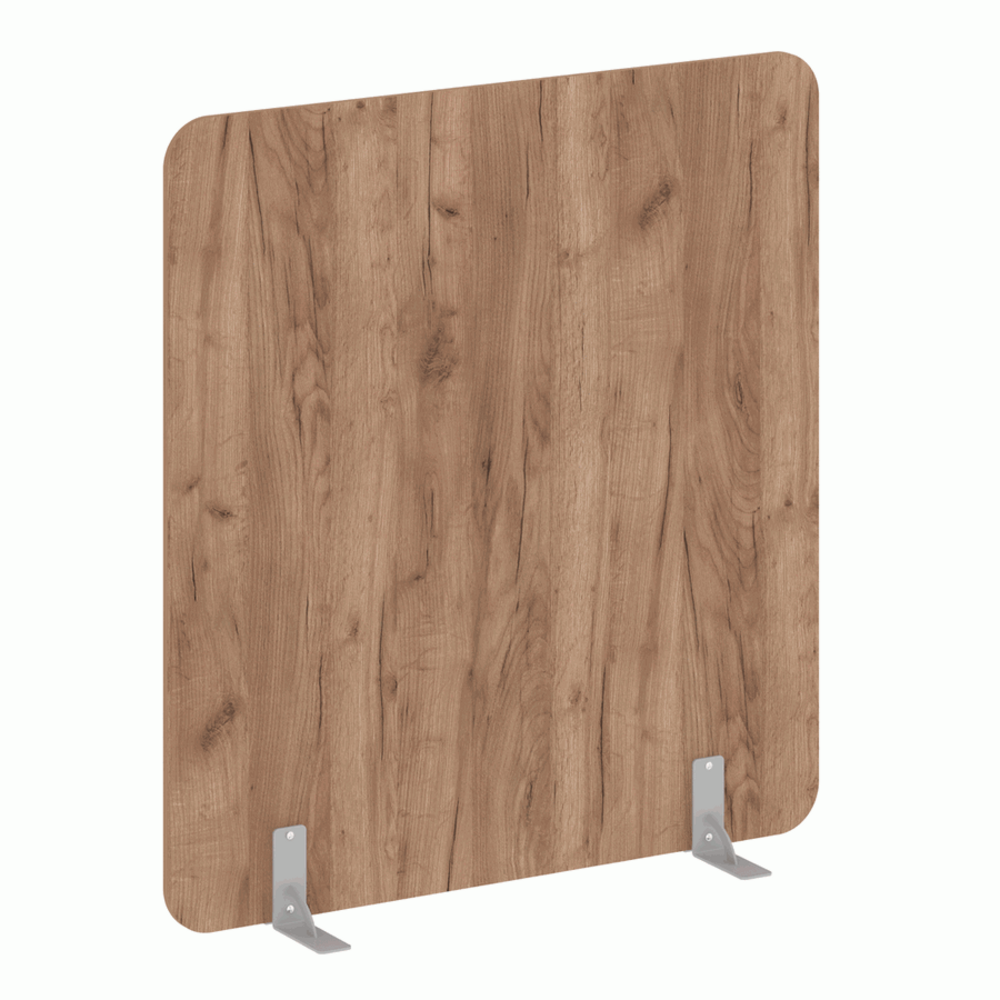 Перегородки на металлических опорах на фетровых подпятниках