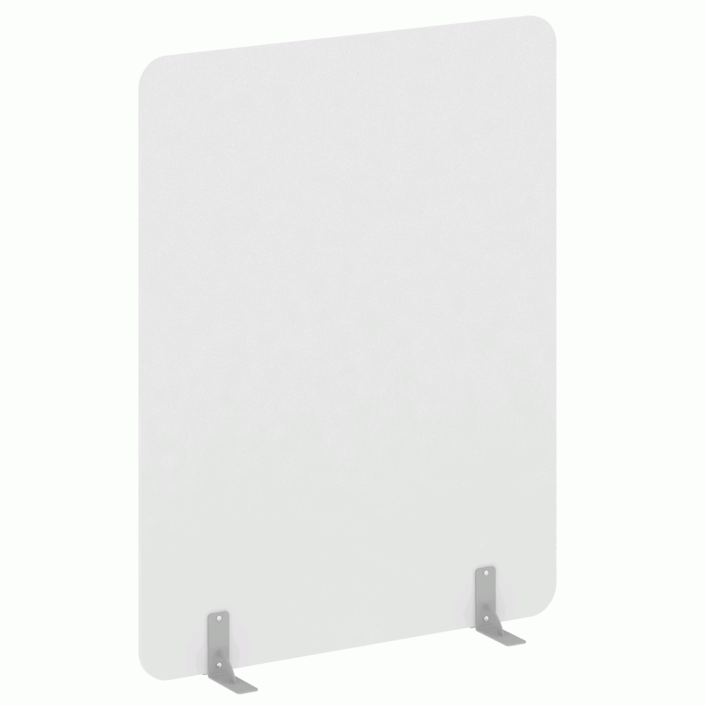 Перегородки на металлических опорах на фетровых подпятниках