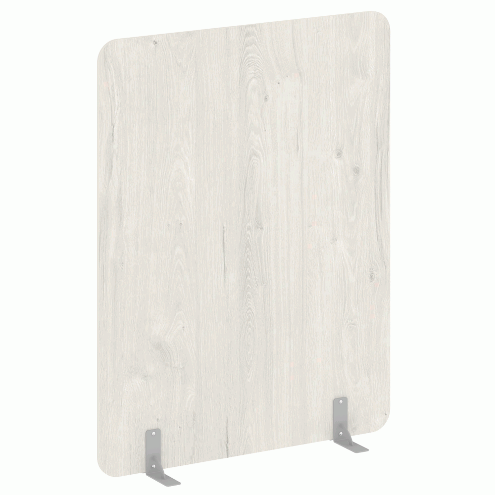 Перегородки на металлических опорах на фетровых подпятниках