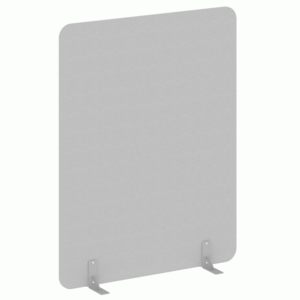 Перегородки на металлических опорах на фетровых подпятниках