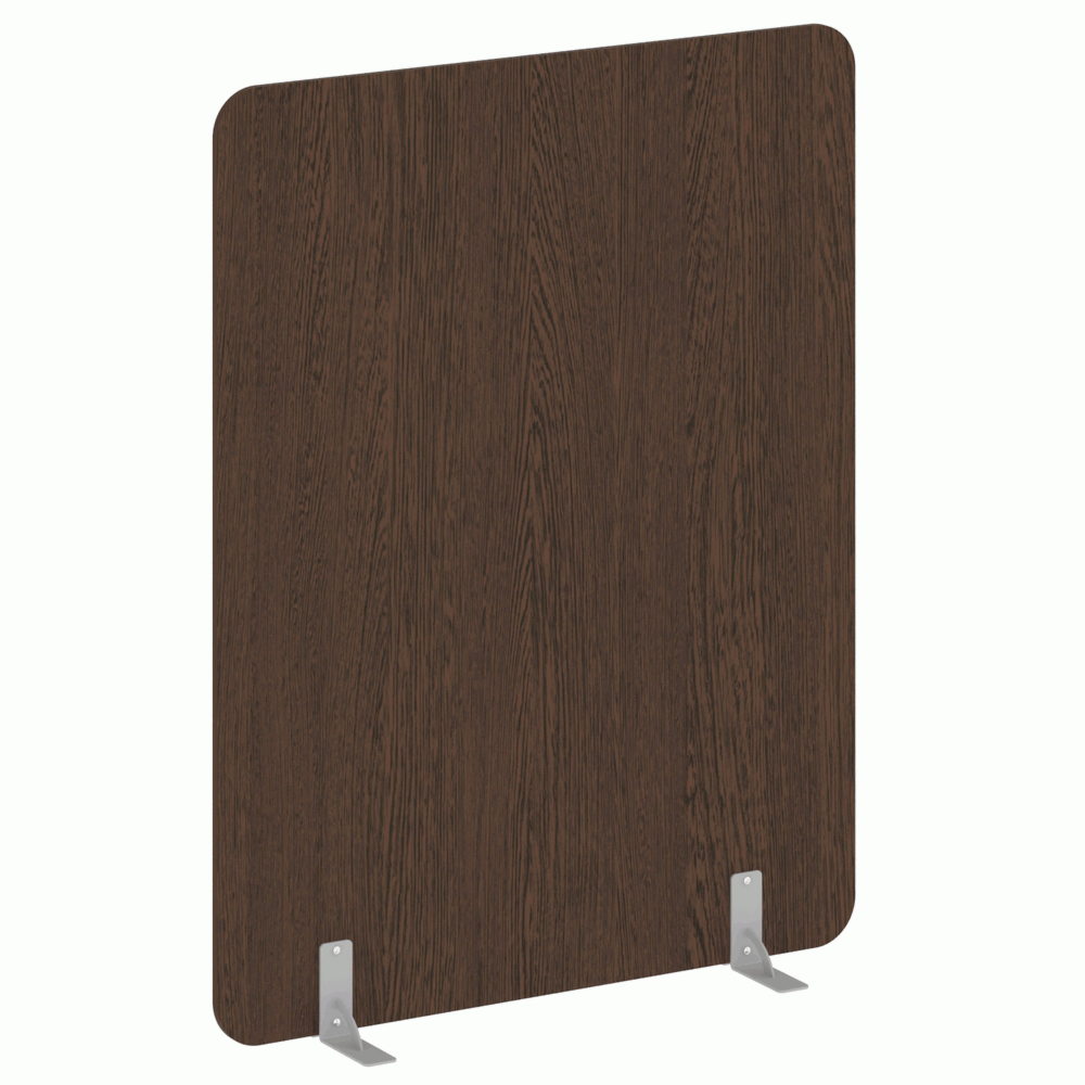 Перегородки на металлических опорах на фетровых подпятниках