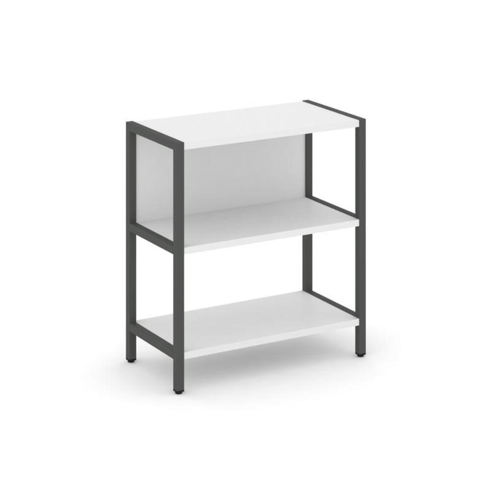 Односекционный стеллаж двухярусный