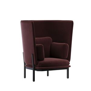 Диван одноместный с высокой спинкой