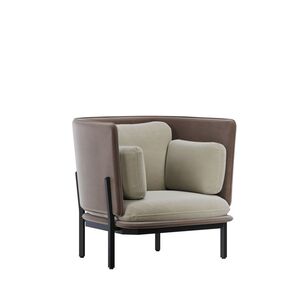 Диван одноместный с низкой спинкой