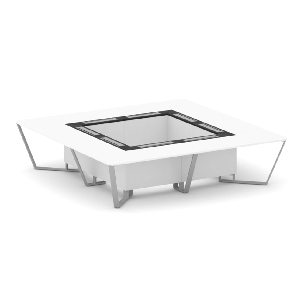 Стол переговорный квадратный