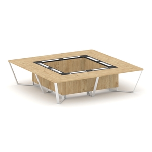 Стол переговорный квадратный