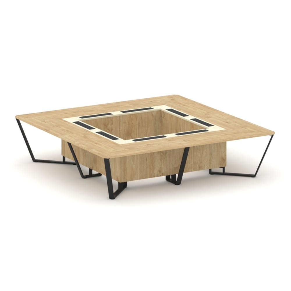 Стол переговорный квадратный