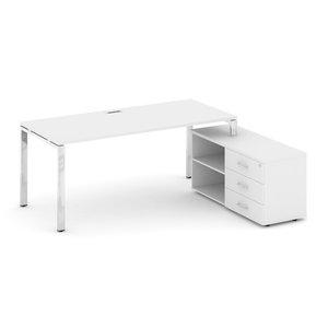 Style Project Direct Lux Стол письменный с греденцией правой