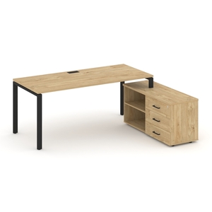 Style Project Direct Стол письменный с греденцией правой