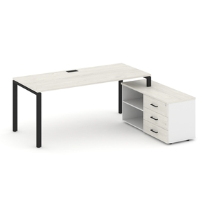 Style Project Direct Стол письменный с греденцией правой