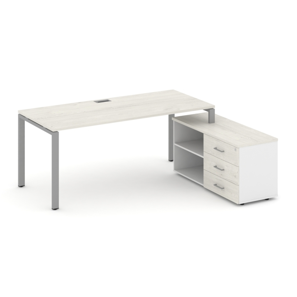 Style Project Direct Стол письменный с греденцией правой