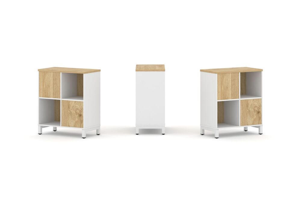 Набор стеллажа двухстороннего, 2 яруса