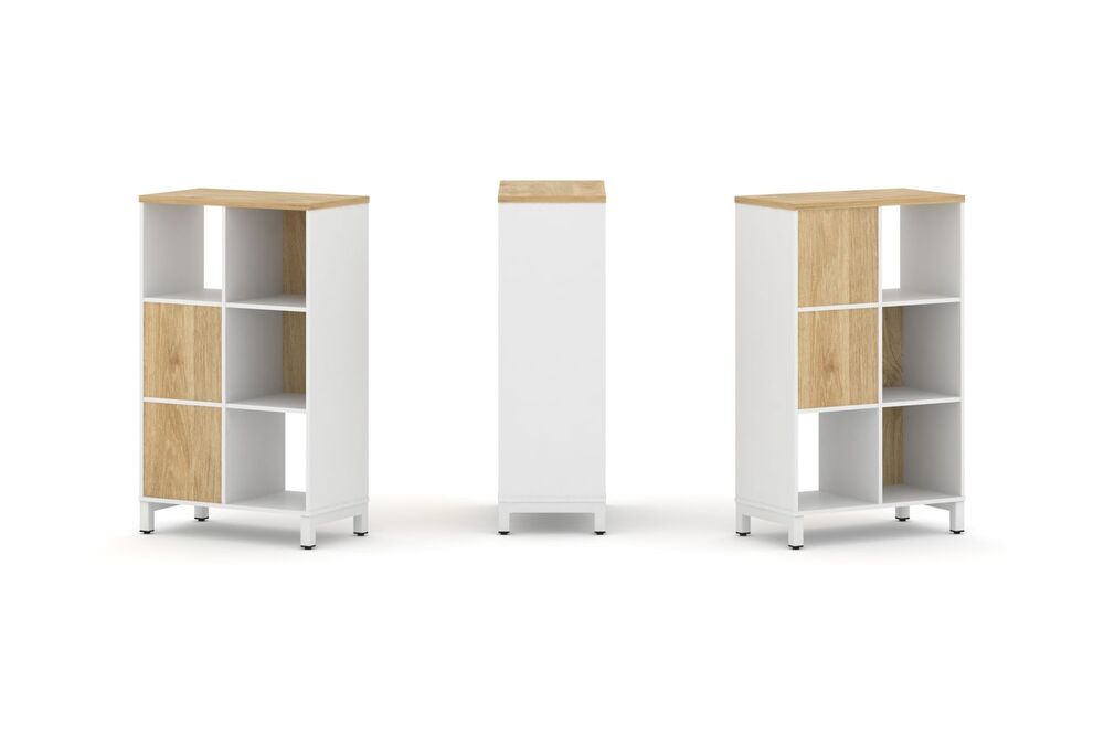 Набор стеллажа двухстороннего, 3 яруса