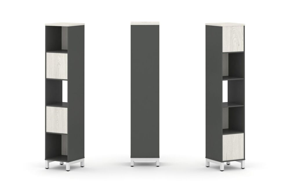 Набор стеллажа двухстороннего, 5 ярусов