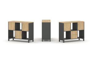 Набор стеллажа одностороннего, 2 яруса