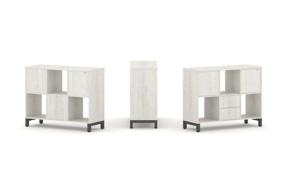 Набор стеллажа одностороннего, 2 яруса