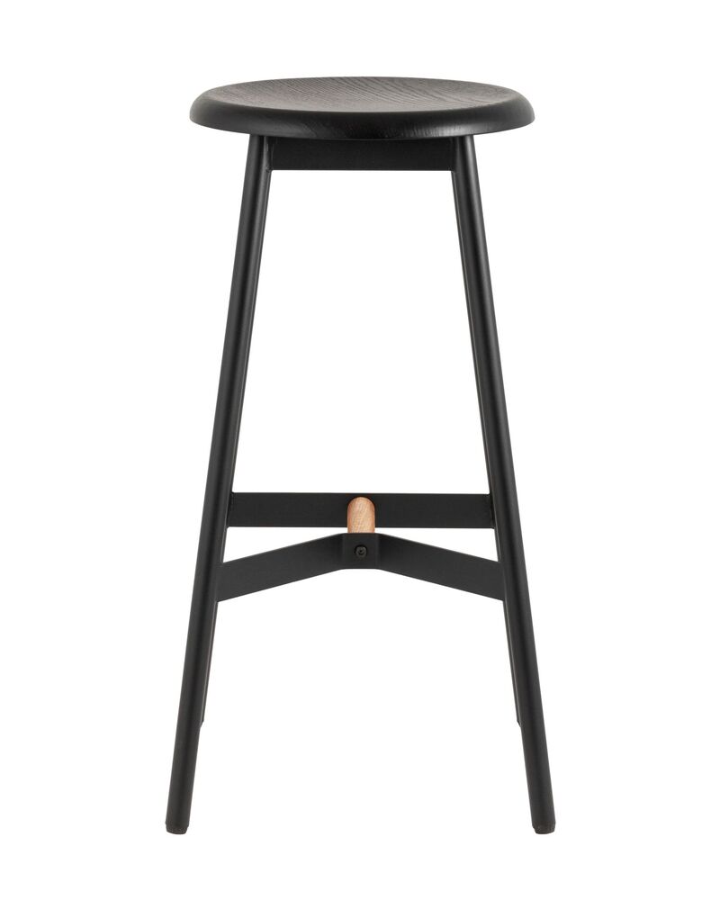 Стул барный Knobb черный 2 шт