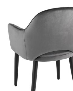 Стул Венера диамант велюр серый 2 шт