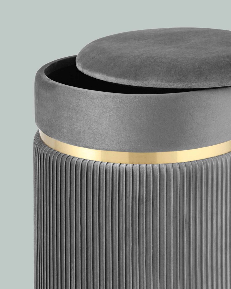 Пуф с ящиком