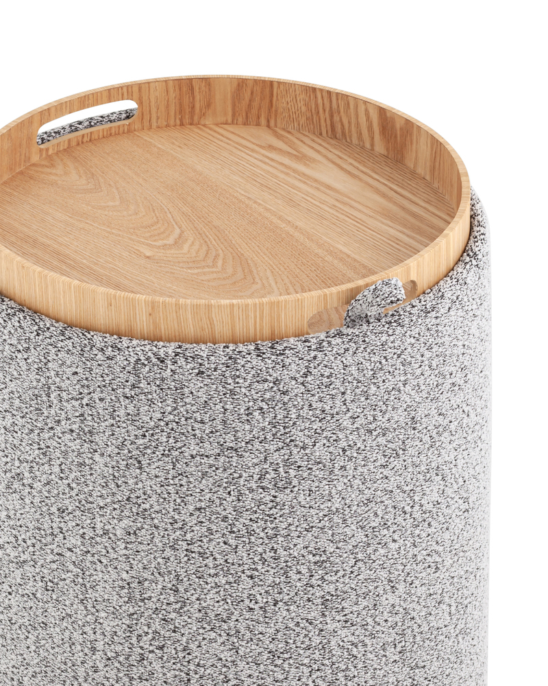 Пуф-столик с ящиком