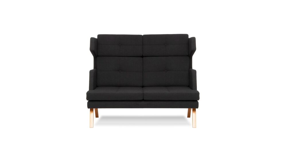 Диван двухместный с высокой спинкой