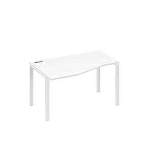 Стол эргономичный левый "Техно" на металлокаркасе UNO