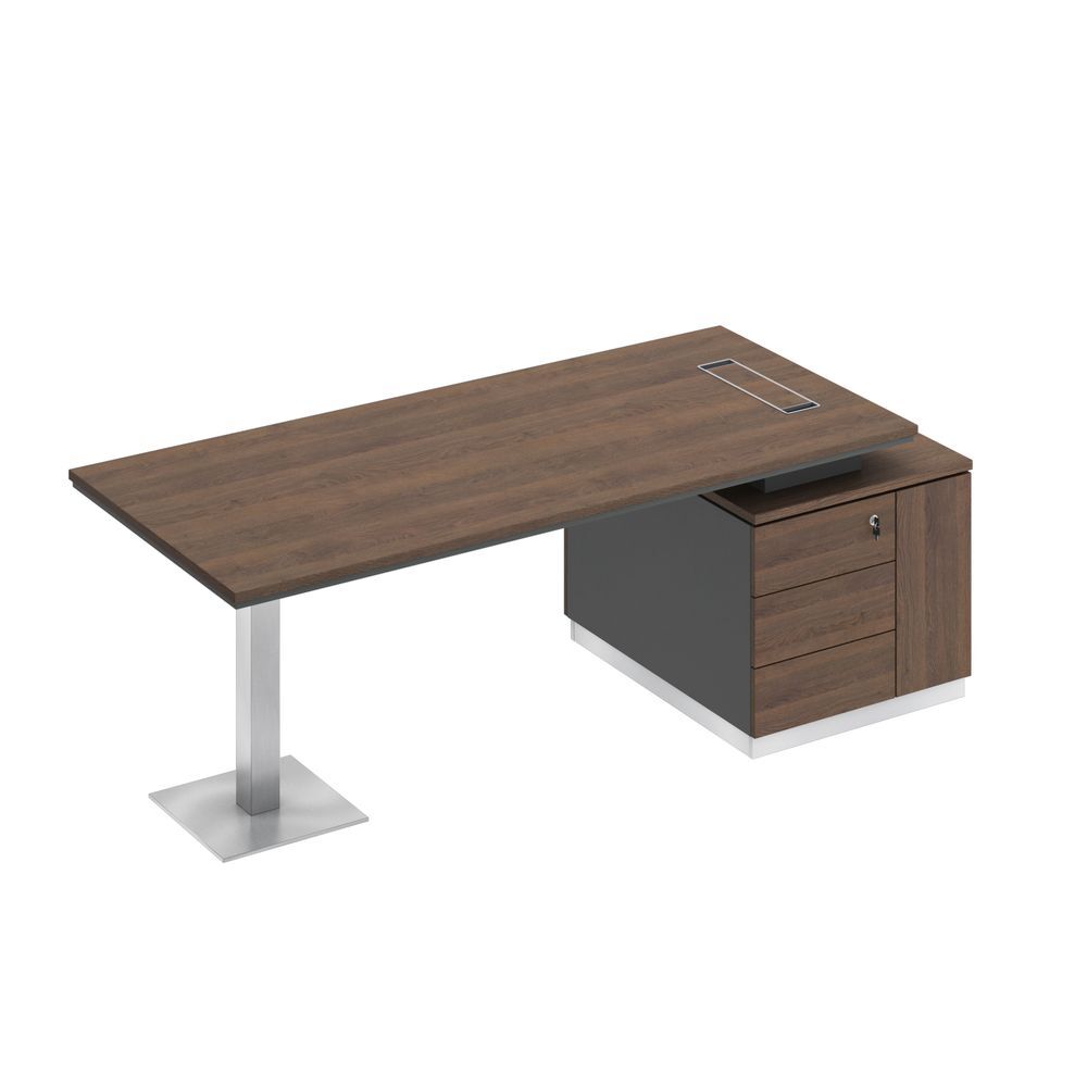 Стол на опорной тумбе