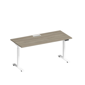 Стол письменный на электроприводе с заглушкой