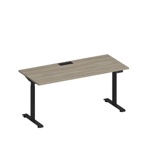 Стол письменный на электроприводе с заглушкой