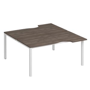 Рабочая станция со столами на опорах КФ (2х160)