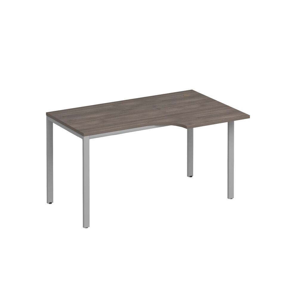 Стол эргономичный правый на металлокаркасе МП2