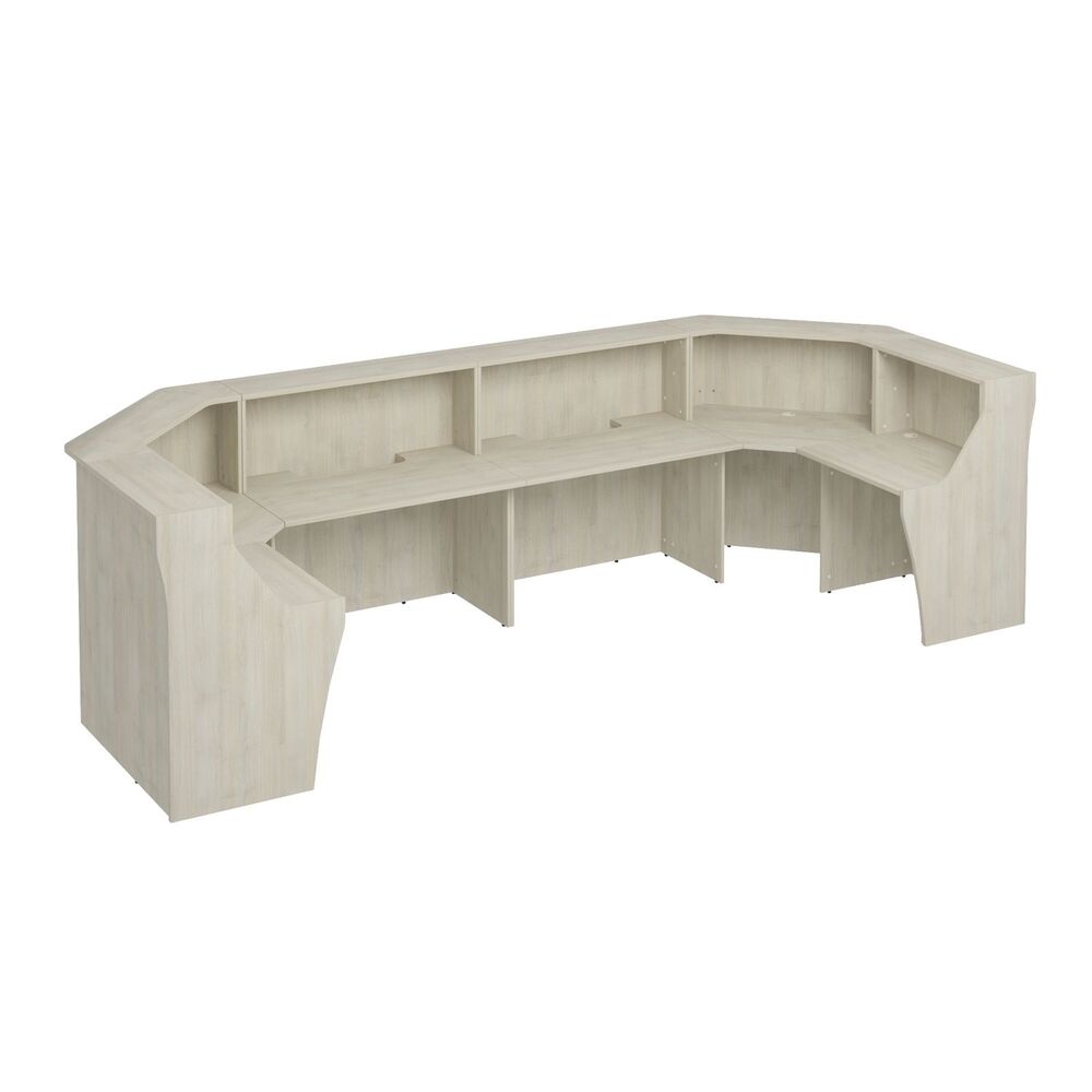 Стойка ресепшен П-образная с вырезом