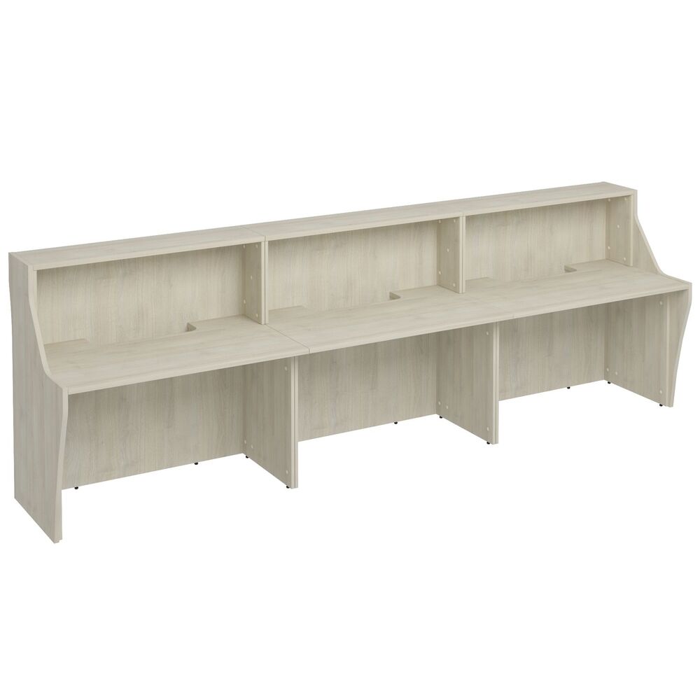 Стойка ресепшен прямая с вырезом