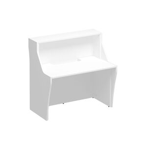 Стойка ресепшен прямая с вырезом