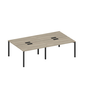 Рабочая станция на металлокаркасе, столешницы с заглушкой (4*140)