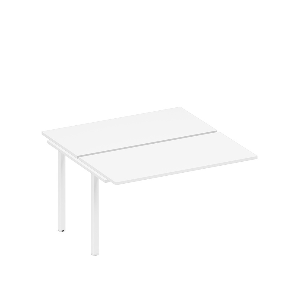 Секция стола рабочей станции на металлокаркасе